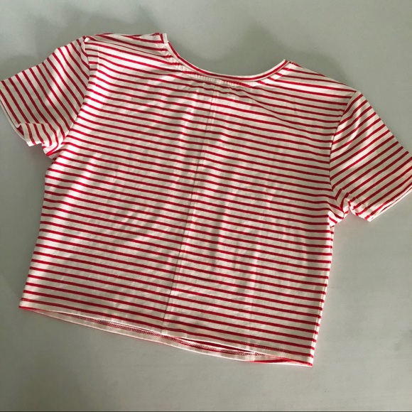 Zara striped cropped tee - Picture 4 of 7